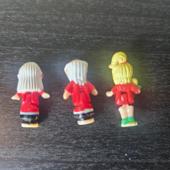 Vintage Polly Pocket Bluebird 1993 Holiday Toy Shop Replacement Figures - Picture 5 of 7
